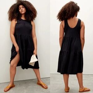 Everlane The Weekend  Tiered Sleeveless Dress XS
